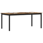 vidaXL Esstische 2 pcs 180 x 90 x 75 cm Holzwerkstoff Rechtwinklig