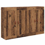 vidaXL Wandmontierter Schrank 2 pcs Altholz 69,5 x 34 x 90 cm