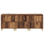 vidaXL Sideboards 3 pcs Altholz 60 x 35 x 70 cm Holzwerkstoff