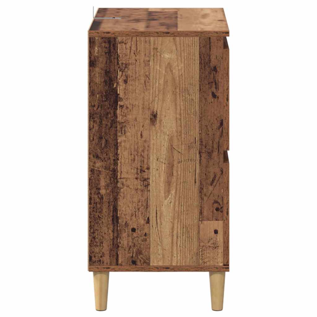 vidaXL Sideboards 3 pcs Altholz 60 x 35 x 70 cm Holzwerkstoff