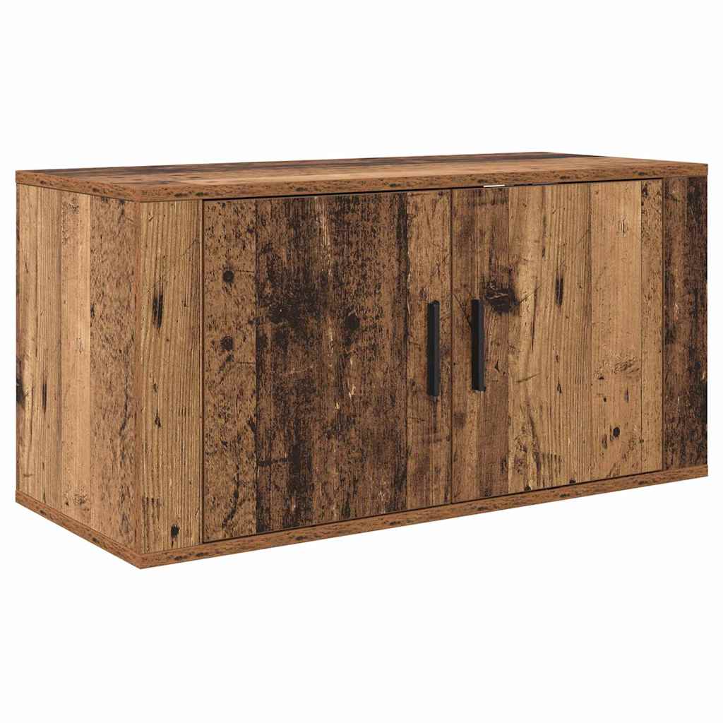 vidaXL Wand-TV-Schrank Set 2 pcs Altholz 80 x 34,5 x 40 cm