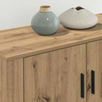 vidaXL Wand-TV-Schrank Set 3 pcs Artisan-Eiche 80 x 34,5 x 40 cm