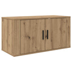 vidaXL Wand-TV-Schrank Set 2 pcs Artisan-Eiche 80 x 34,5 x 40 cm