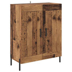 vidaXL Highboard 2 pcs Altholz Holzwerkstoff