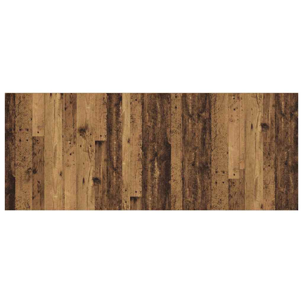 vidaXL Kopfteil mit Schrank mit Schubladen 3 pcs Altholz Holzwerkstoff