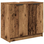 vidaXL Badezimmermöbel-Set mit Schubladen 3 pcs Altholz Holzwerkstoff