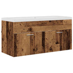 vidaXL Badezimmerschrank Altholz 100 x 38,5 x 46 cm Holzwerkstoff