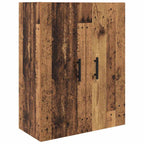 vidaXL Highboard mit Schubladen 2 pcs Altholz 69,5 x 34 x 180 cm