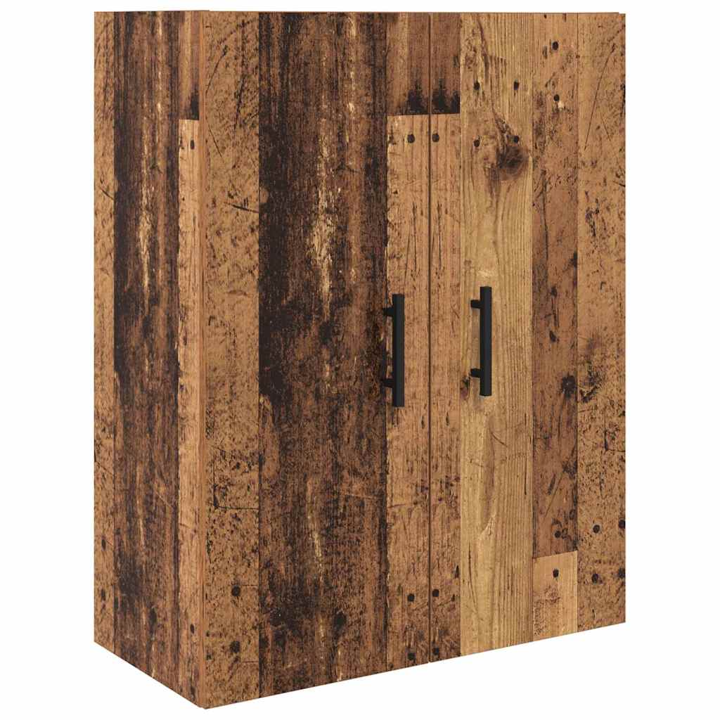 vidaXL Highboard mit Schubladen 2 pcs Altholz 69,5 x 34 x 180 cm