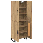 vidaXL Highboard 2 pcs Artisan-Eiche 69,5 x 34 x 180 cm