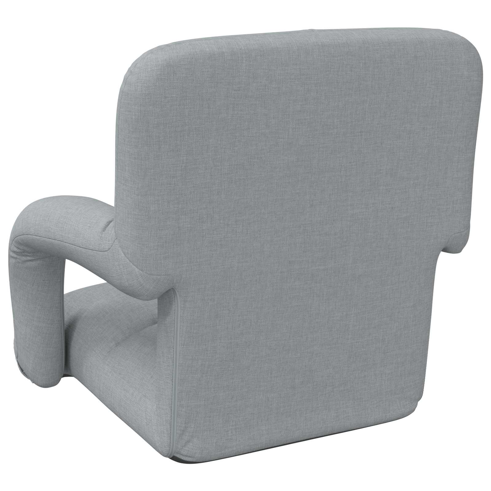 vidaXL Verstellbarer Bodenstuhl mit Armlehne 5-stufige Position Stoff