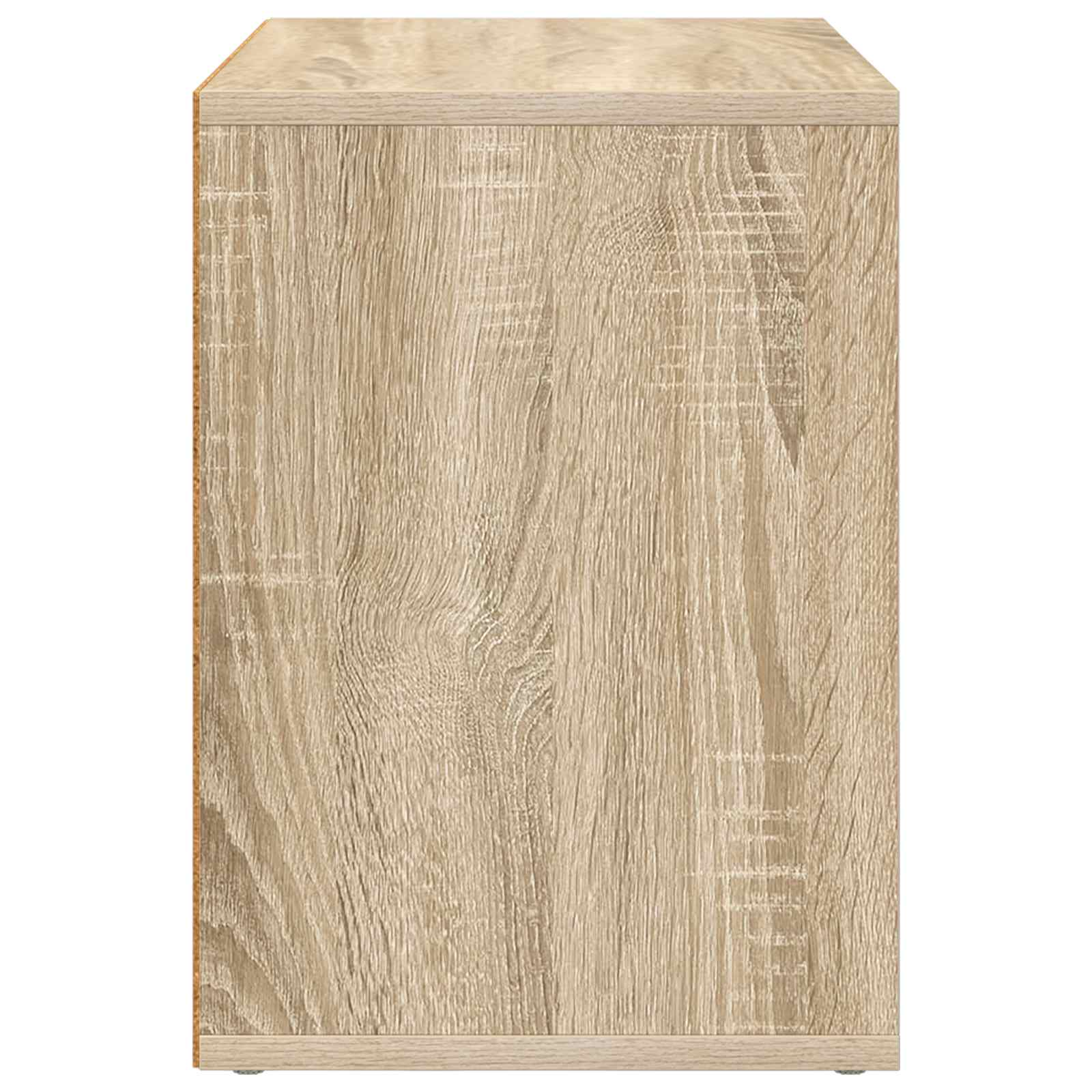 vidaXL Katzenhaus Sonoma 51 x 30 x 42,5 cm Holzwerkstoff