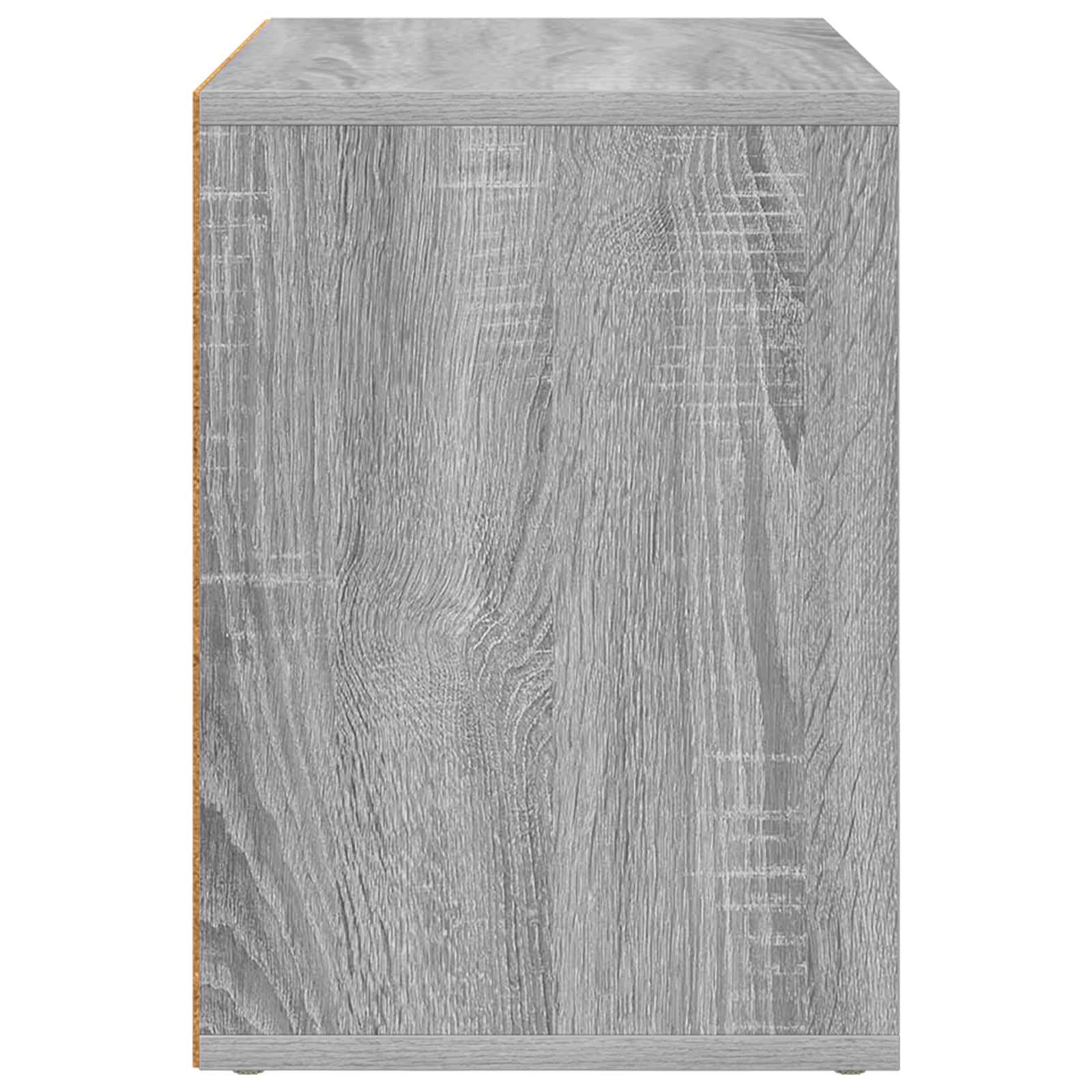 vidaXL Katzenhaus Graues Sonoma 51 x 30 x 42,5 cm Holzwerkstoff