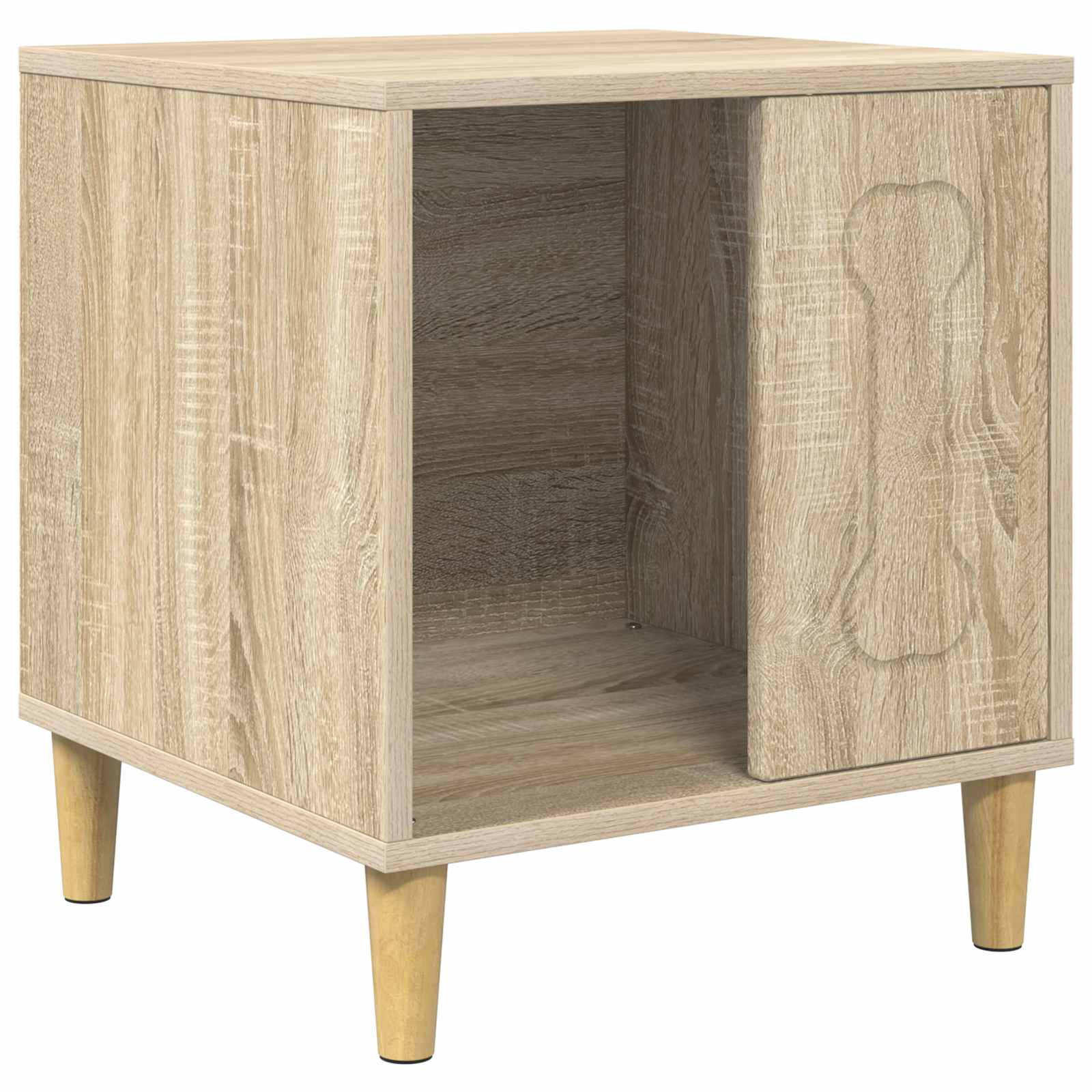 vidaXL Hundehütte Sonoma 44 x 42 x 49 cm Holzwerkstoff