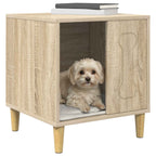 vidaXL Hundehütte Sonoma 44 x 42 x 49 cm Holzwerkstoff