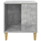 vidaXL Hundehütte Beton 44 x 42 x 49 cm Holzwerkstoff