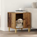 vidaXL Hundehütte Altholz 44 x 42 x 49 cm Holzwerkstoff