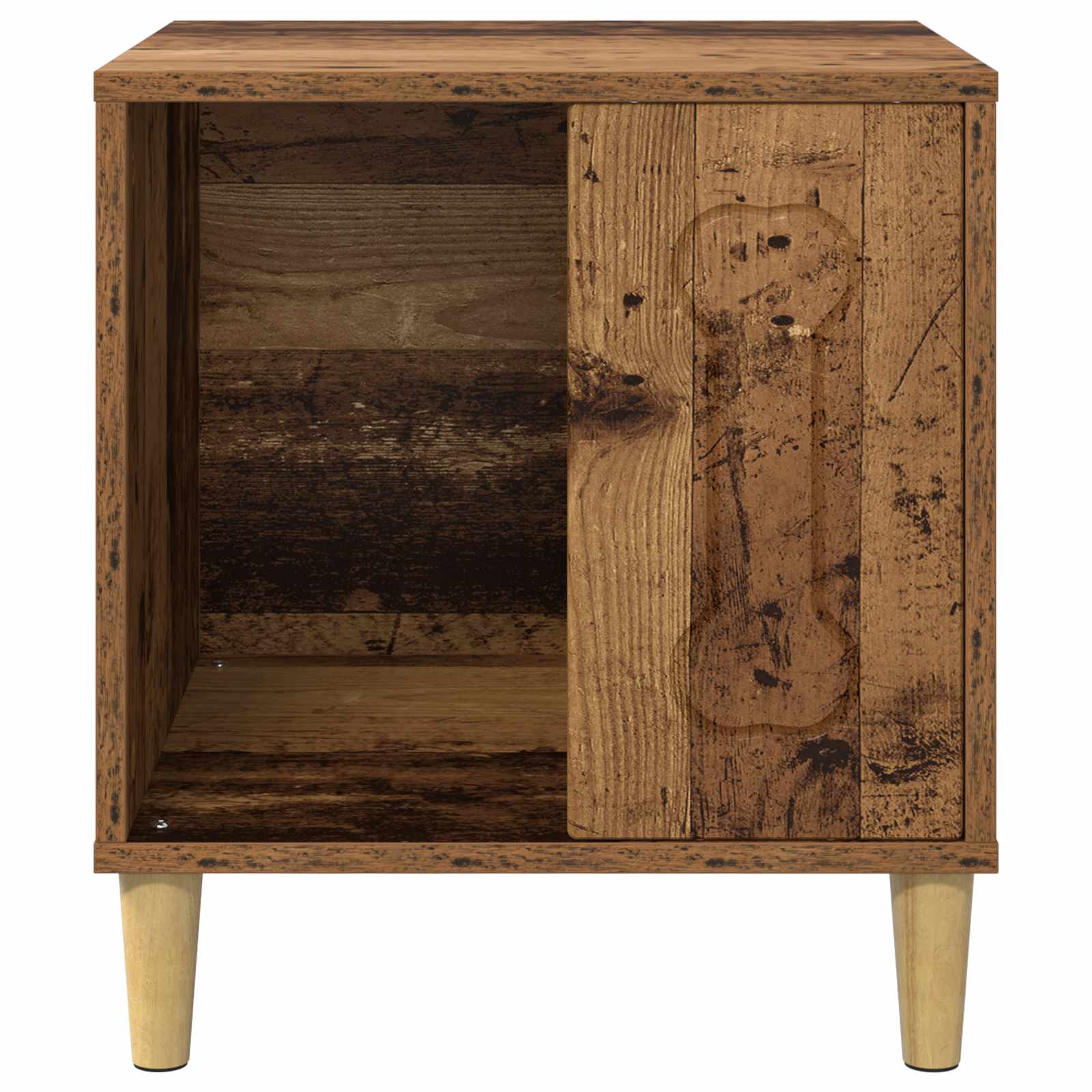 vidaXL Hundehütte Altholz 44 x 42 x 49 cm Holzwerkstoff