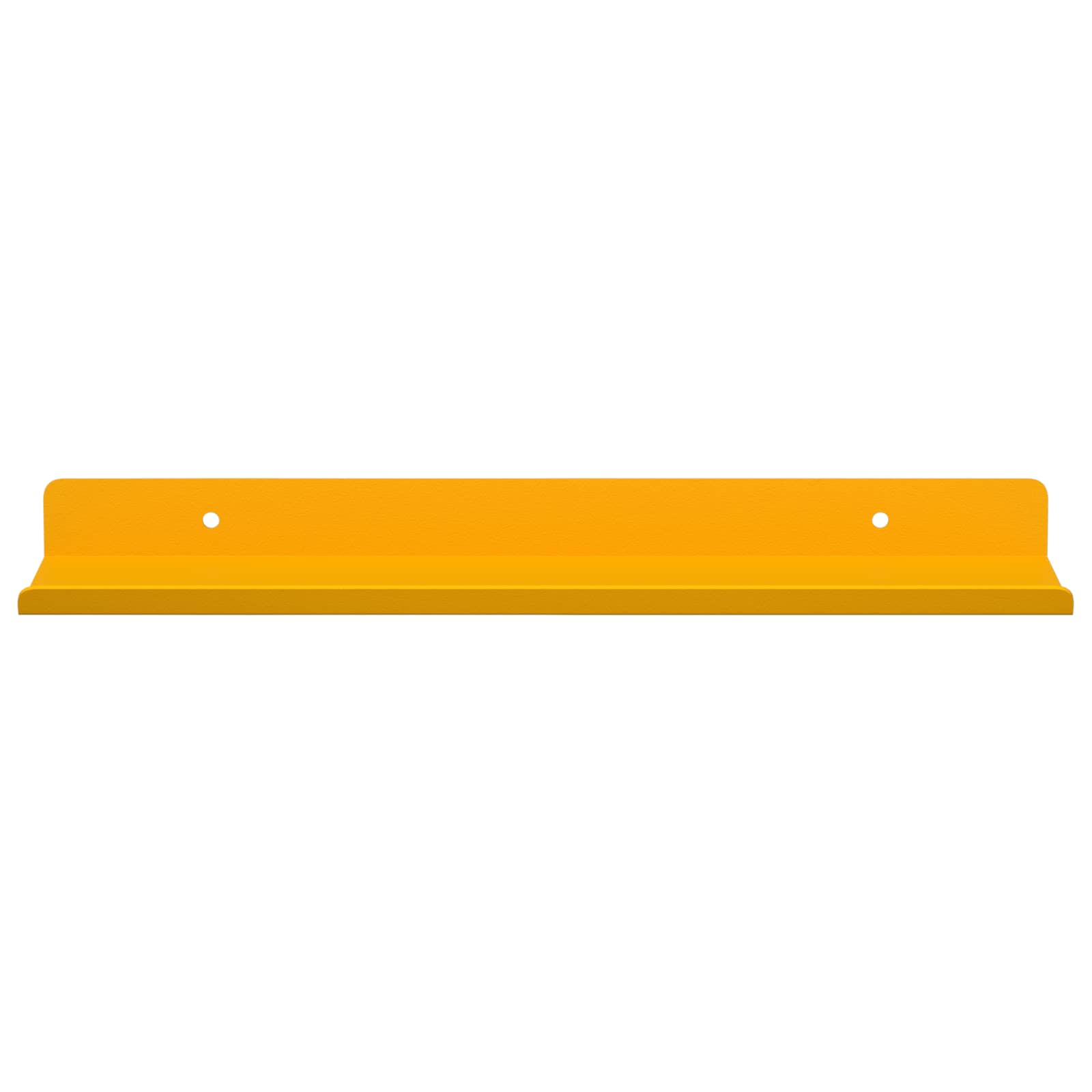 vidaXL Schwebendes Regal 4 pcs Senfgelb 30 x 9 x 2,5 cm Stahl