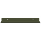 vidaXL Schwebendes Regal 4 pcs Olive Grün 30 x 9 x 2,5 cm Stahl