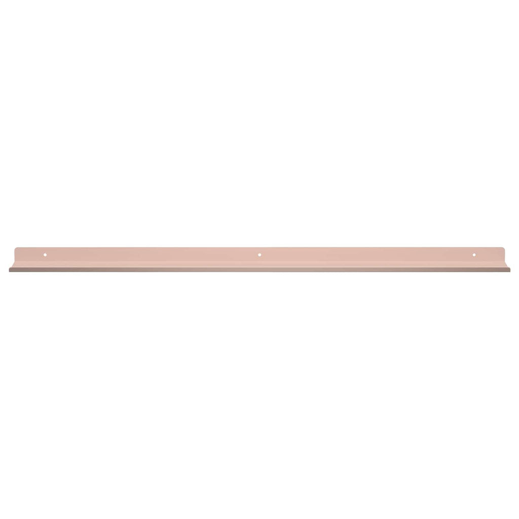 vidaXL Schwebendes Regal Wandhalterung 2 pcs Rosa 80 x 9 x 2,5 cm