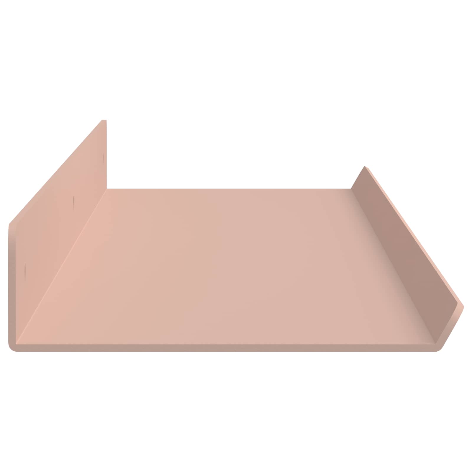 vidaXL Schwebendes Regal Wandhalterung 2 pcs Rosa 80 x 9 x 2,5 cm