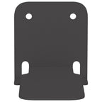 vidaXL Schwebendes Regal mit Regal 8 pcs Schwarz 6 x 10,8 x 6,6 cm