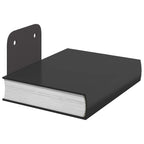 vidaXL Schwebendes Regal mit Regal 24 pcs Schwarz 6 x 10,8 x 6,6 cm