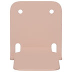 vidaXL Schwebendes Regal mit Regal 4 pcs Rosa 6 x 10,8 x 6,6 cm