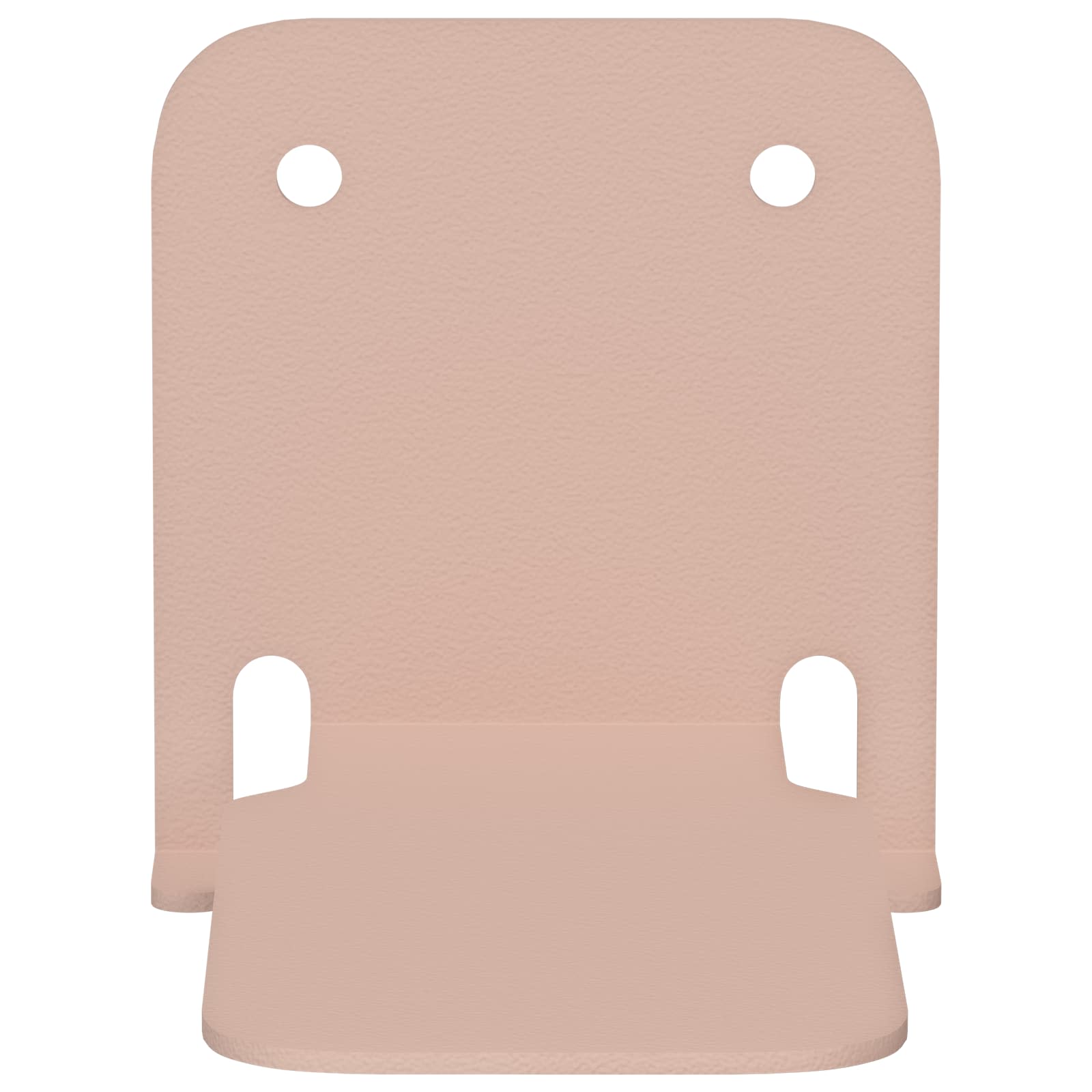 vidaXL Schwebendes Regal mit Regal 4 pcs Rosa 6 x 10,8 x 6,6 cm