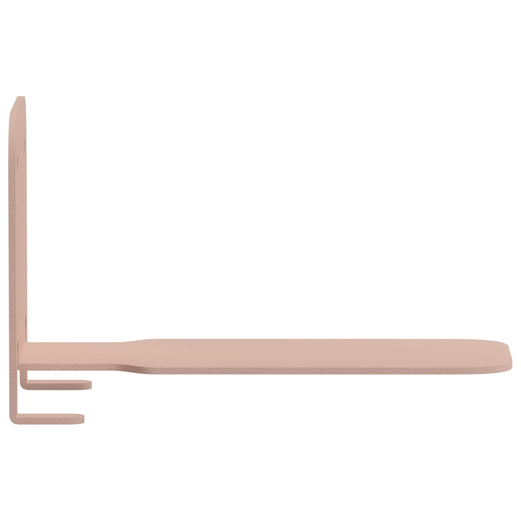 vidaXL Schwebendes Regal mit Regal 4 pcs Rosa 6 x 10,8 x 6,6 cm