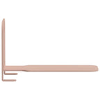 vidaXL Schwebendes Regal mit Regal 4 pcs Rosa 6 x 10,8 x 6,6 cm