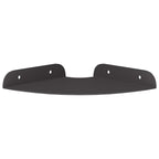 vidaXL Schwebendes Regal mit Regal 2 pcs Schwarz 15 x 15 x 2 cm
