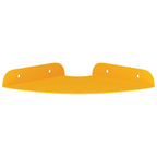 vidaXL Schwebendes Regal mit Regal 2 pcs Senfgelb 15 x 15 x 2 cm