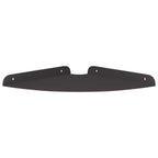 vidaXL Eckregal zum Schweben mit Regal 2 pcs Schwarz 24 x 24 x 2 cm