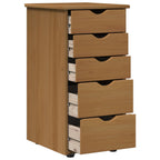 vidaXL Schrank Honigbraun 34 x 39 x 61,5 cm Massivholz Kiefer