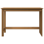 vidaXL Schreibtisch Honigbraun 112 x 50 x 75 cm Massivholz Kiefer