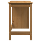 vidaXL Schreibtisch Honigbraun 112 x 50 x 75 cm Massivholz Kiefer