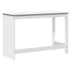 vidaXL Schreibtisch Weiß 112 x 50 x 75 cm Massivholz Kiefer