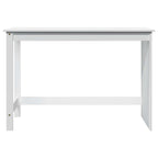 vidaXL Schreibtisch Weiß 112 x 50 x 75 cm Massivholz Kiefer