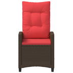 vidaXL Verstellbarer Gartenstuhl 56 x 60 x 112 cm Stahl