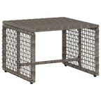 vidaXL Gartenmöbel-Set mit Kissen 5 pcs Grau