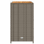 vidaXL Schrank mit Tür Grau 70 x 50 x 87 cm Polyester und Roly Ratten
