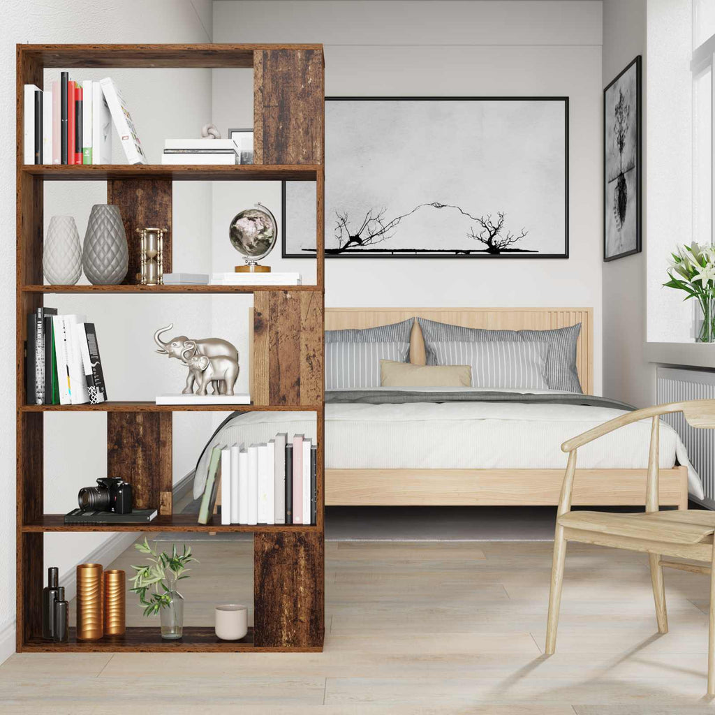 vidaXL Bücherregal Altholz 80 x 24 x 159 cm Holzwerkstoff