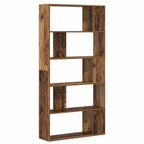 vidaXL Bücherregal Altholz 80 x 24 x 159 cm Holzwerkstoff