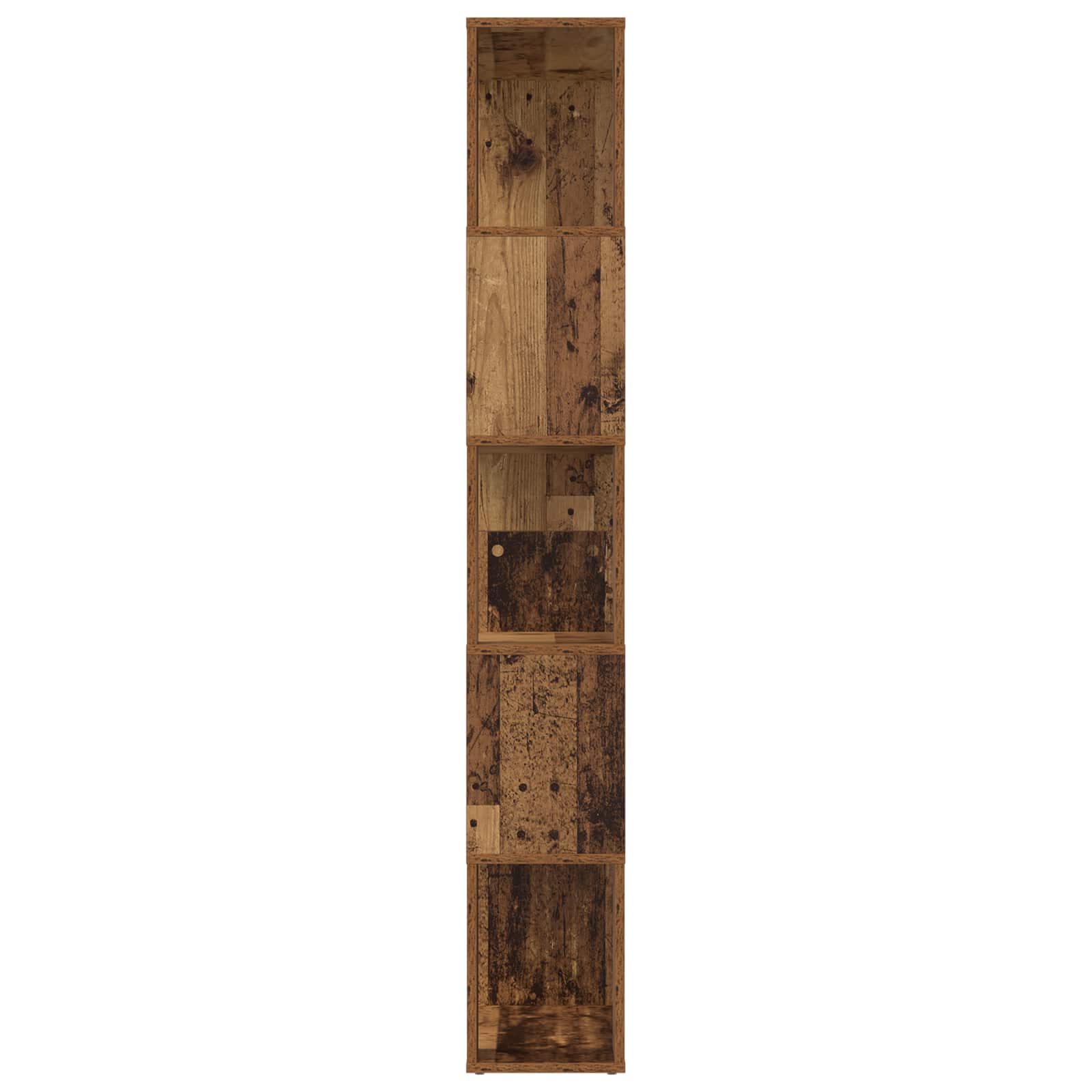 vidaXL Bücherregal Altholz 80 x 24 x 159 cm Holzwerkstoff