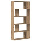 vidaXL Bücherregal Artisan-Eiche 80 x 24 x 159 cm Holzwerkstoff