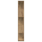 vidaXL Bücherregal Artisan-Eiche 80 x 24 x 159 cm Holzwerkstoff