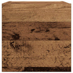 vidaXL Wandmontiertes TV-Regal Altholz 30,5 x 30 x 30 cm Holzwerkstoff