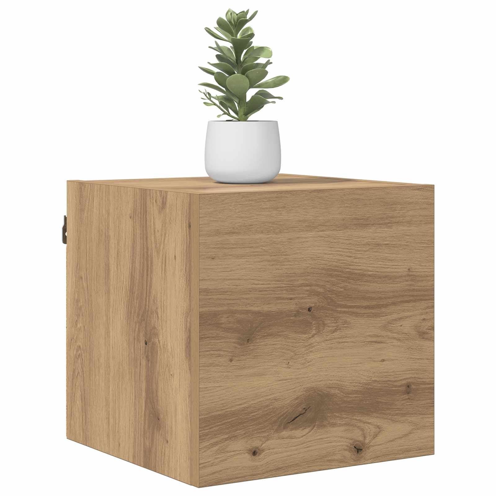 vidaXL Wandmontiertes TV-Regal Artisan-Eiche 30,5 x 30 x 30 cm